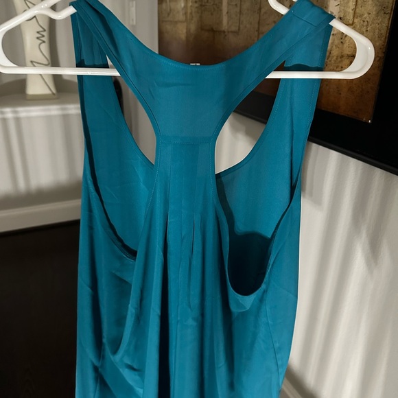 Frenchi Teal Racerback Top - Picture 2 of 3